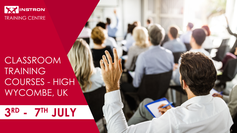 instron's tweet photo. There is still time to secure your place for our next series of classroom training courses that will be running 03-07 July 2023, at our Centre of Excellence in High Wycombe, UK. Register now: https://t.co/VrxbqwwkFN

#instron #training #handsonlearning #materialstesting https://t.co/ZNlyJZVMjO