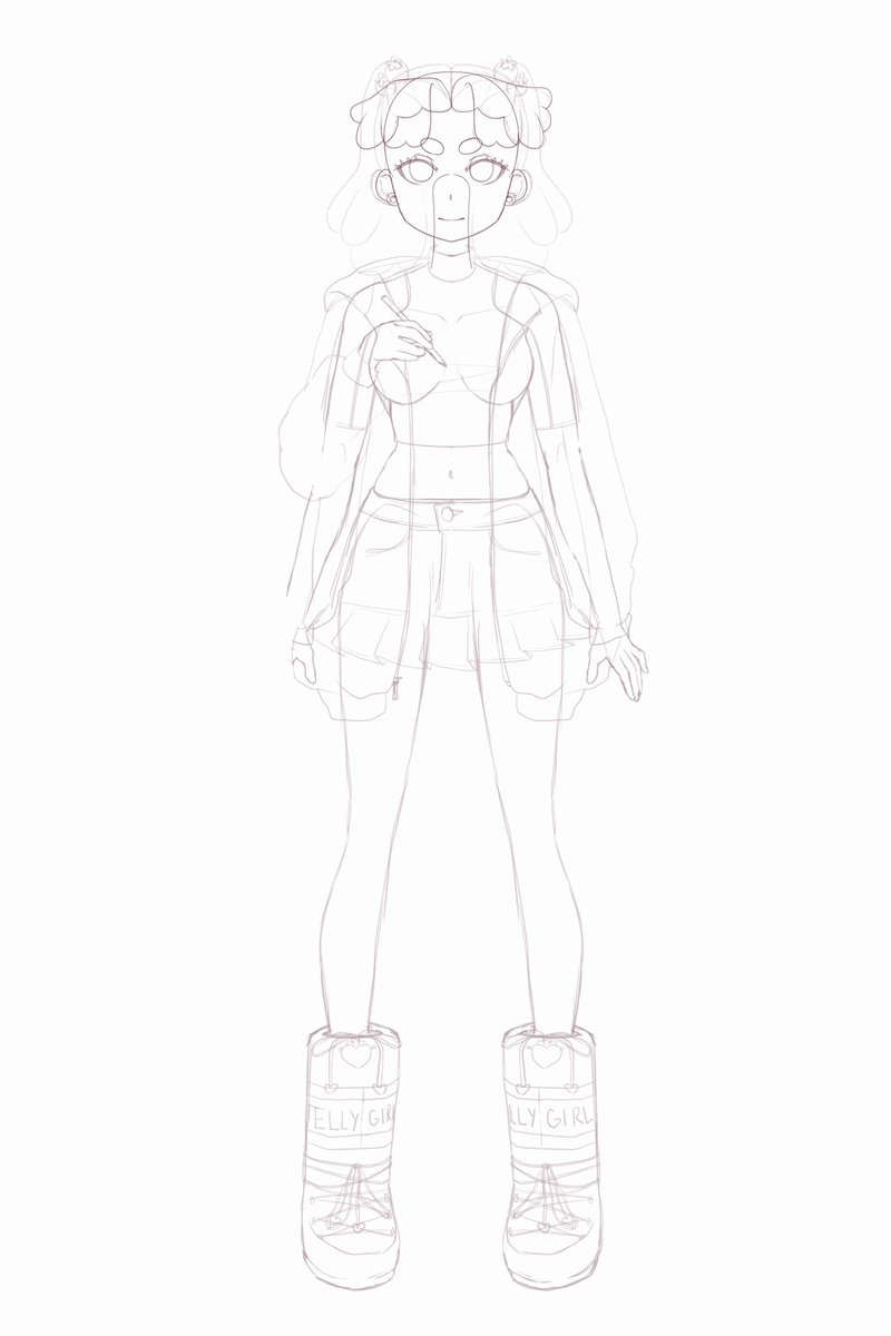 nananananatalie's tweet photo. slaybosstuber wip from last night!! <3 #live2D #vtuber #wip https://t.co/425XhvwPS7