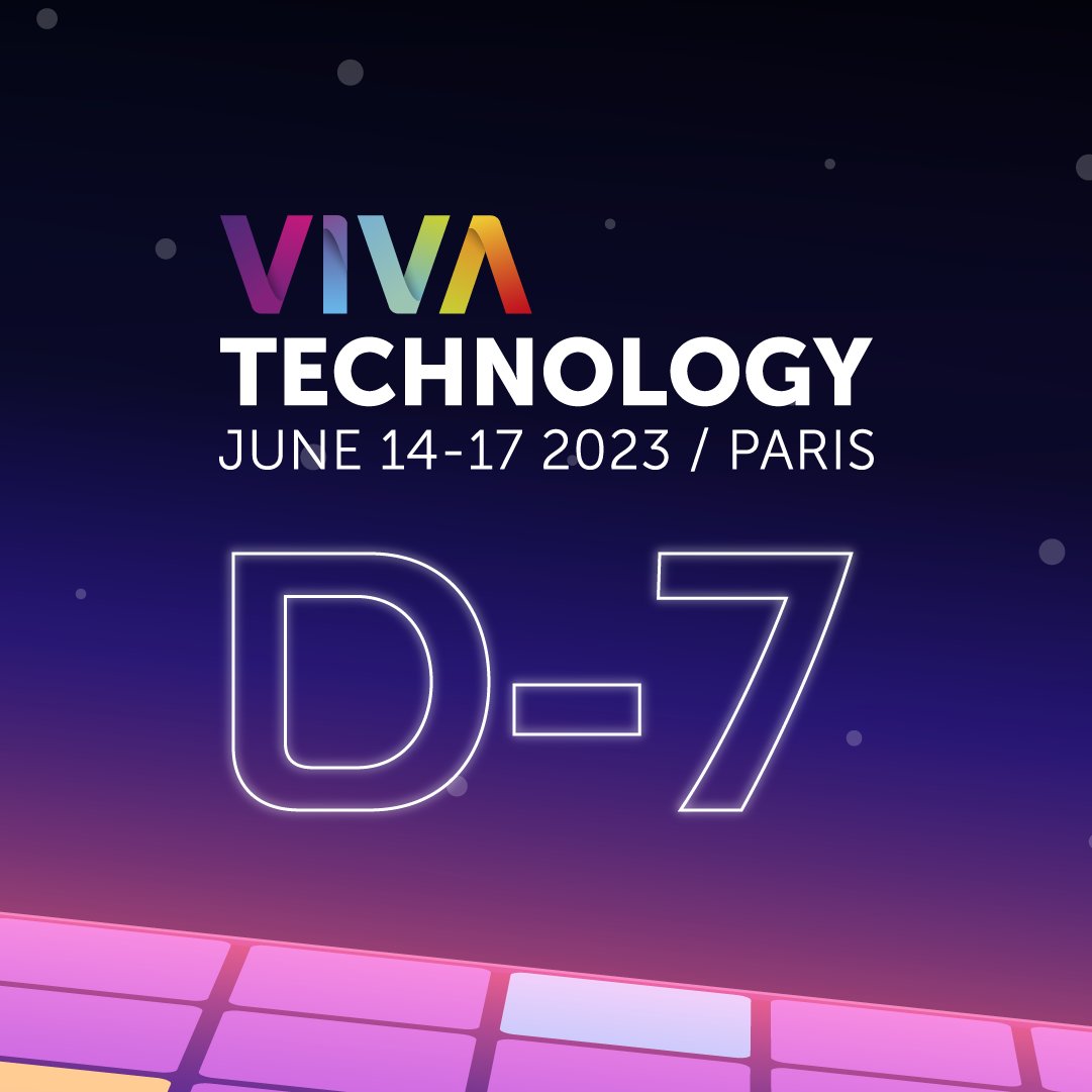 D-7 to #VivaTech! 🤩⏳

Get ready to discover our different solutions and innovations via an immersive digital gaming experience. Let’s meet at our booth J59 in Paris, Expo Porte de Versailles! 👀