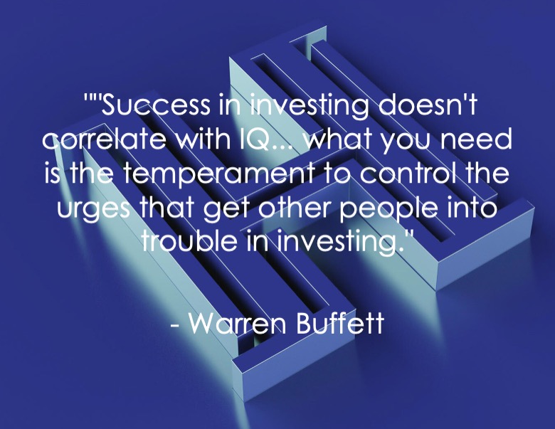 harvercapital's tweet photo. "Success in investing doesn't correlate with IQ... what you need is the temperament to control the urges that get other people into trouble in investing."

- Warren Buffett

#wealthmanagement #markets #patienceiskey #success #investingtips https://t.co/MIIgfVyM82