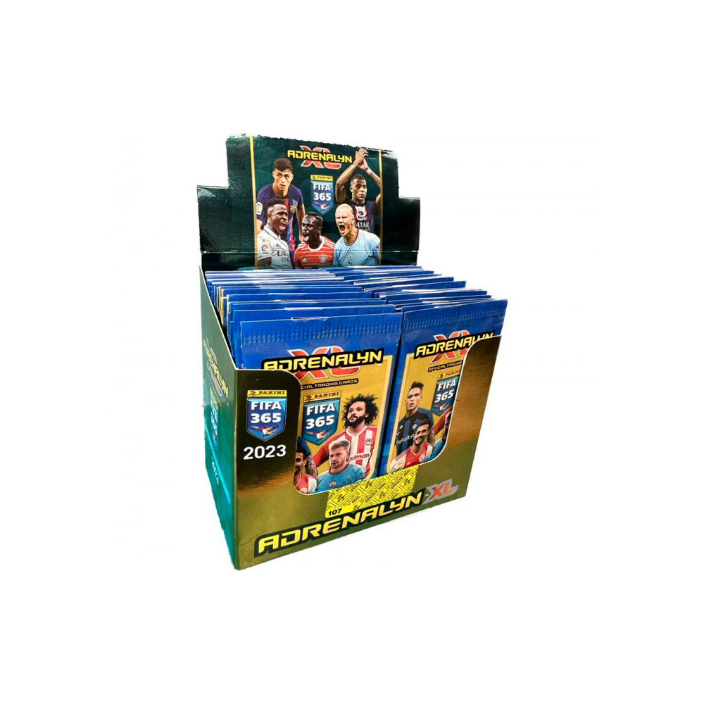 Archivador + 10 Sobres Adrenalyn XL 2023 2024 con 50 cartas, PANINI, Correos Market