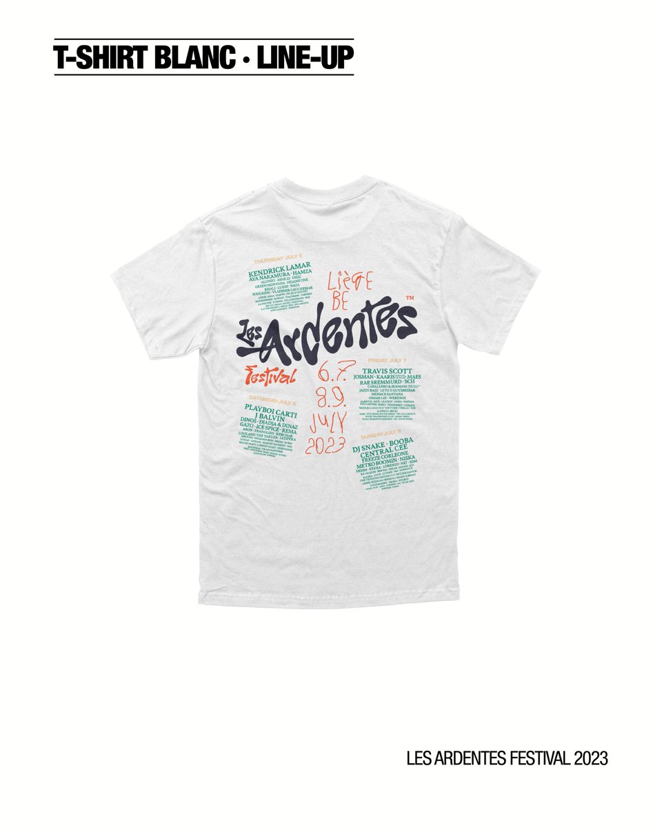 On y est ! Notre collection merchandising 2023 est prête 🙌

Premier drop exclusif demain à 15h sur notre shop en ligne. Le stock est limité la mif 👀