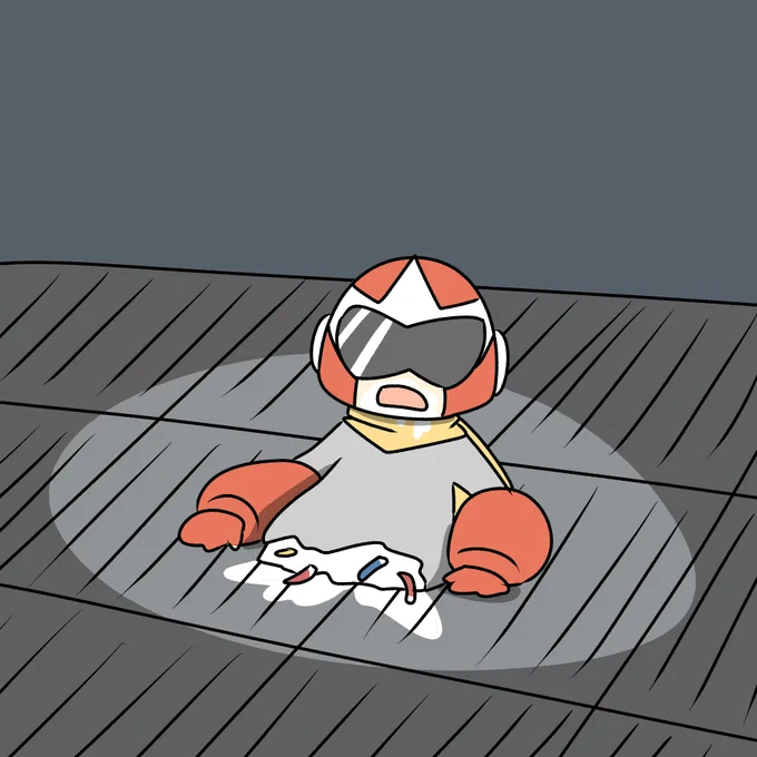 ロックマン&フォルテでやられた時のブルース