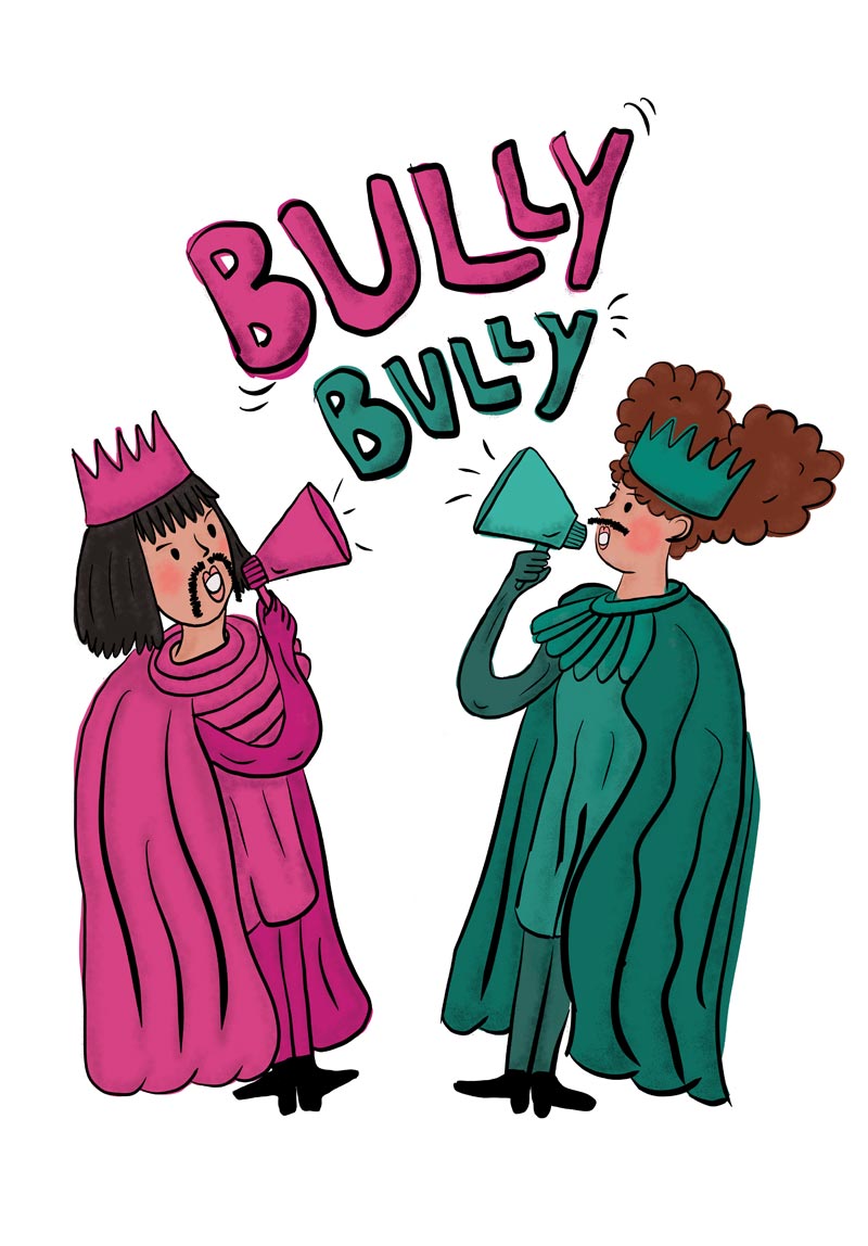 Tiyatro Önerisi: Bully Bully

Bully Bully'de iki dünya lideri sahipsiz topraklarda buluştuklarında kültür çatışması yaşarlar. Huzursuz bir karşılaşma yaşayan iki güçlü ama çocuksu yetişkin, yavaş yavaş birbirlerine alışırlar.