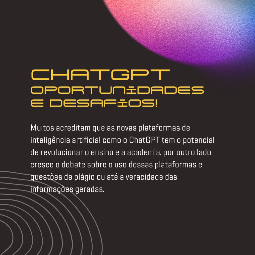 sbpz_Proto's tweet photo. Hoje vamos refletir sobre o impacto do ChatGPT, e outras plataformas geradoras de texto com inteligência artificial (IA), na academia - educação e pesquisa. “Quais são as oportunidades e desafios do uso do chatgpt na academia?” O próprio #ChatGPT essa pergunta (1/3): https://t.co/HCWLHbLkqL