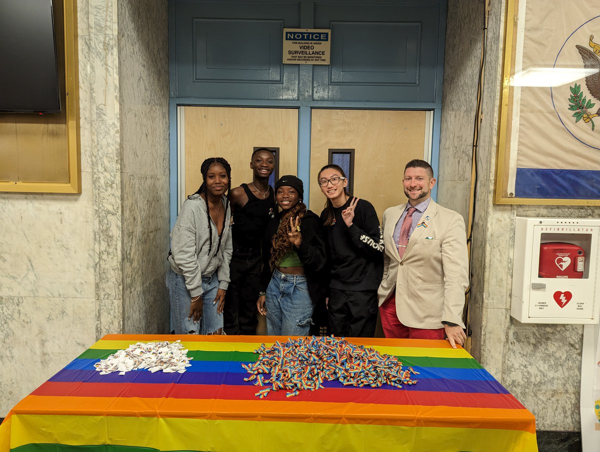 Happy Pride, Midwood ! Today is Midwood Pride Day. Please stop by the lobby to grab a sticker or a pin to show your Pride or support ! #midwood <a href="/BrooklynSouthHS/">Brooklyn South High School Superintendent</a> <a href="/District22BKNY/">District 22 Brooklyn</a>
