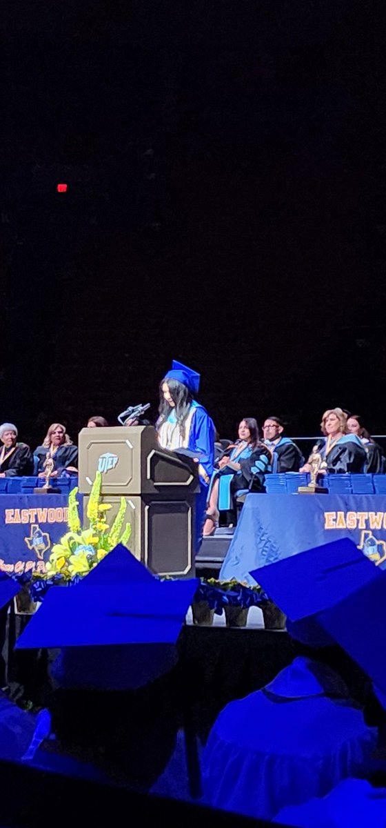 EastwoodHQ's tweet photo. Congratulations, Class of 2023.

#ShineOnForever 💙💛

@Btorres_EHS | @YsletaISD https://t.co/aT8XvayvvW