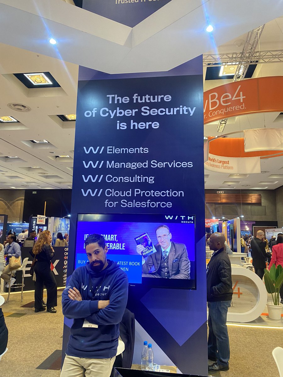 Fintechstartup_'s tweet photo. Fintech Startup Accelerator is also attending the Cyber Security Summit at Sandton. 

Today is day 2 @ITWeb 

#SS23Hack https://t.co/Rrsa2CRyeK