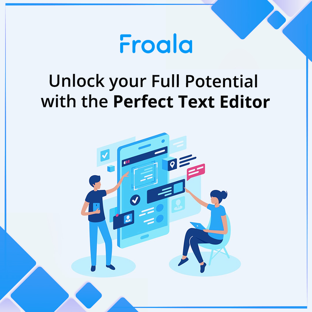 🤔 Tired of dealing with limited #texteditors? Say hello to a game-changer! Discover the perfect solution for all your editing needs 👉bit.ly/3IVPjuL

#Froala #WYSIWYG #TextEditor #ProductivityTools #ContentManagement