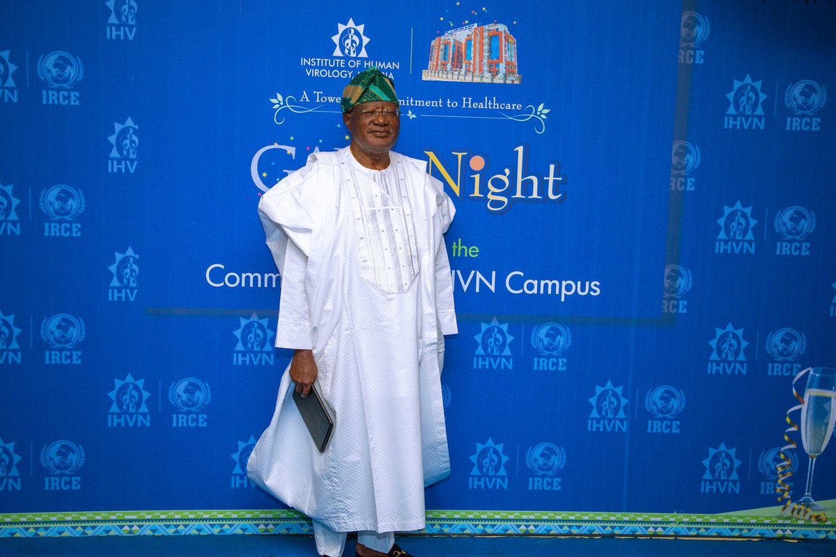 #GalaNight in celebration of #IHVNCommissioning 

Moments from red carpet…

#IHVNCampus #ihvn #IRCE #AToweringCommitmentToHealthCare #SustainingHopeforNigerians
#SustainingHealthforNigerians