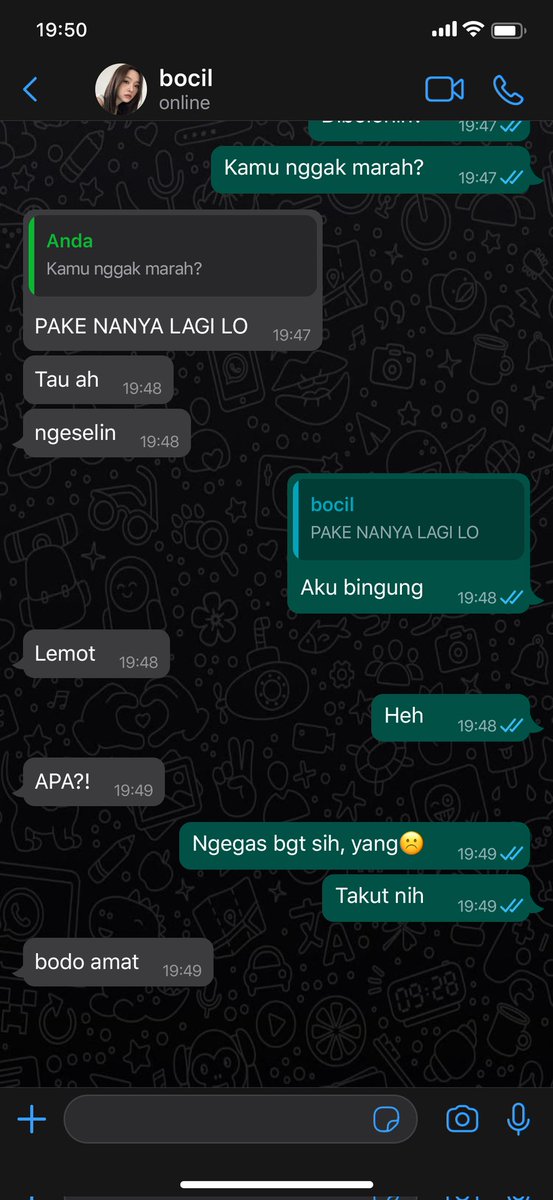 moenjvienz's tweet photo. #sscorius ; nasib punya cwek emosian https://t.co/7Hm2wBBQkn