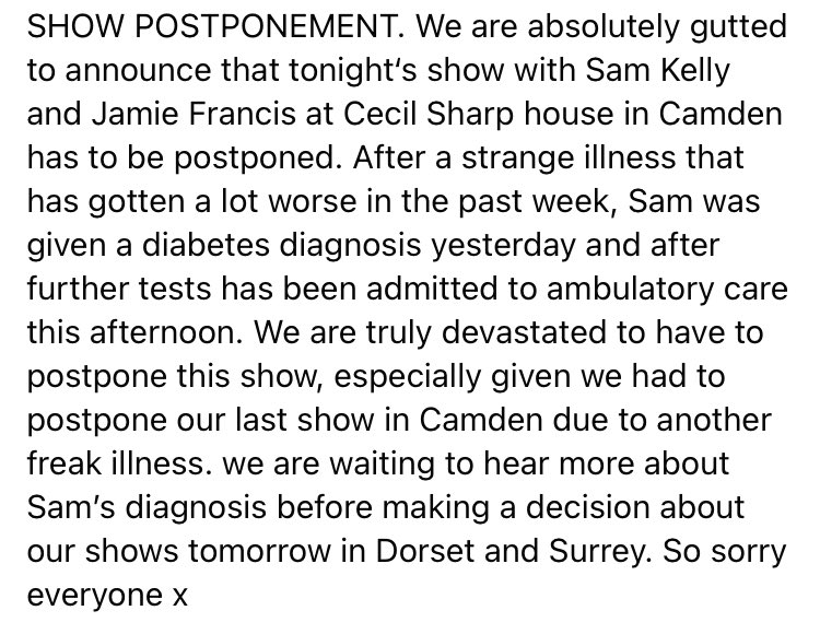 Sam Kelly tweet media