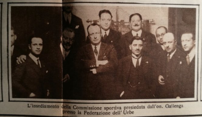 Più importante: Foschi, Igliori e il federale di Roma Guglielmotti stipularono il #2maggio 1927 presso la casa del Fascio Romano di Combattimento un accordo segreto per la costituzione dell’#asroma. Era il piano B in caso di fallimento del tentativo di far sparire la #SSLazio, o…