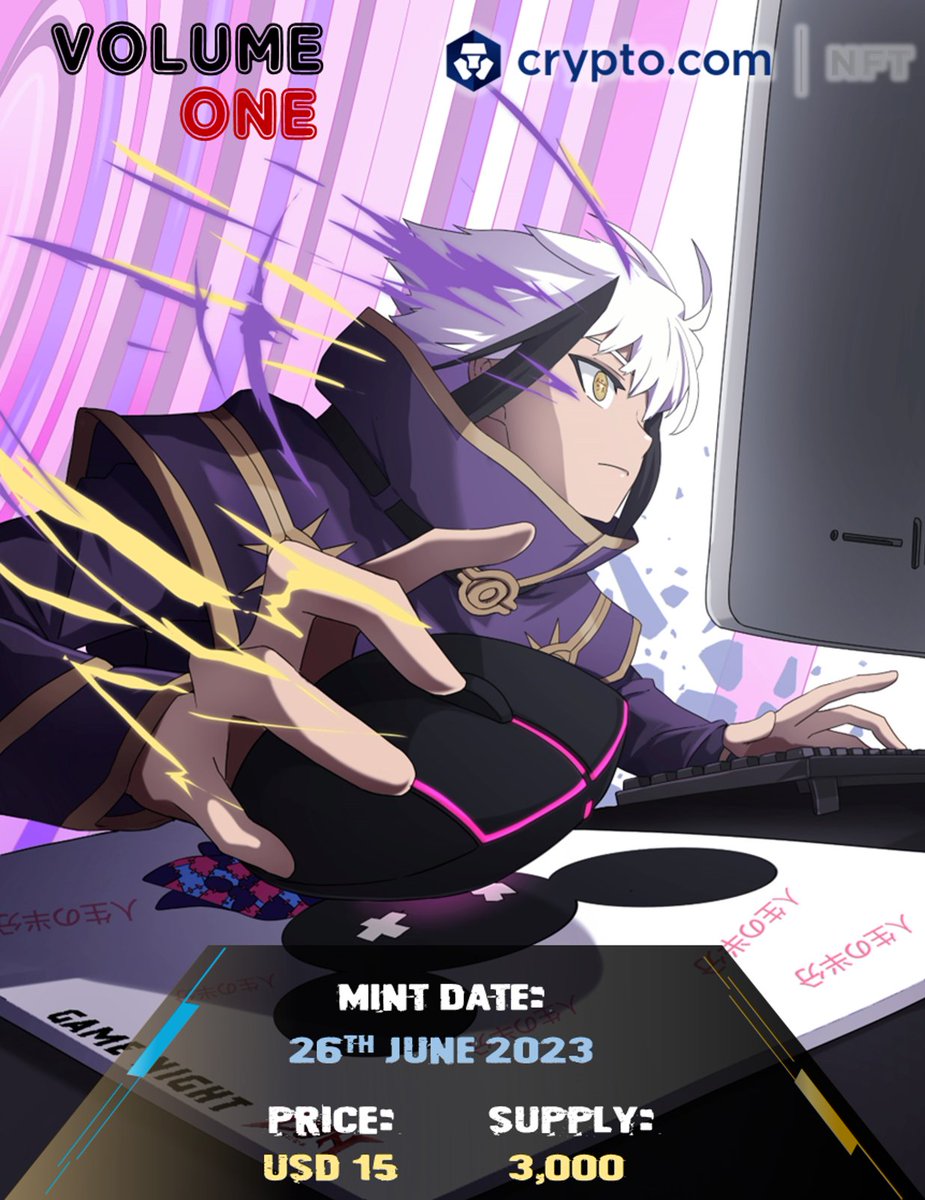 LIFE OF HEL (LOH) (@lifeofhel) on Twitter photo 🚨 Crypto.com - VOL1 DROP DETAILS 🚨
🟢Mint price: 15 USD
🟢Supply: 3,000
Minting on <a href="/cryptocomnft/">Crypto.com NFT</a> on June 26th 👀
More information on the drop below 👇
#CROfam 🚨 Crypto.com - VOL1 DROP DETAILS 🚨
🟢Mint price: 15 USD
🟢Supply: 3,000
Minting on <a href="/cryptocomnft/">Crypto.com NFT</a> on June 26th 👀
More information on the drop below 👇
#CROfam