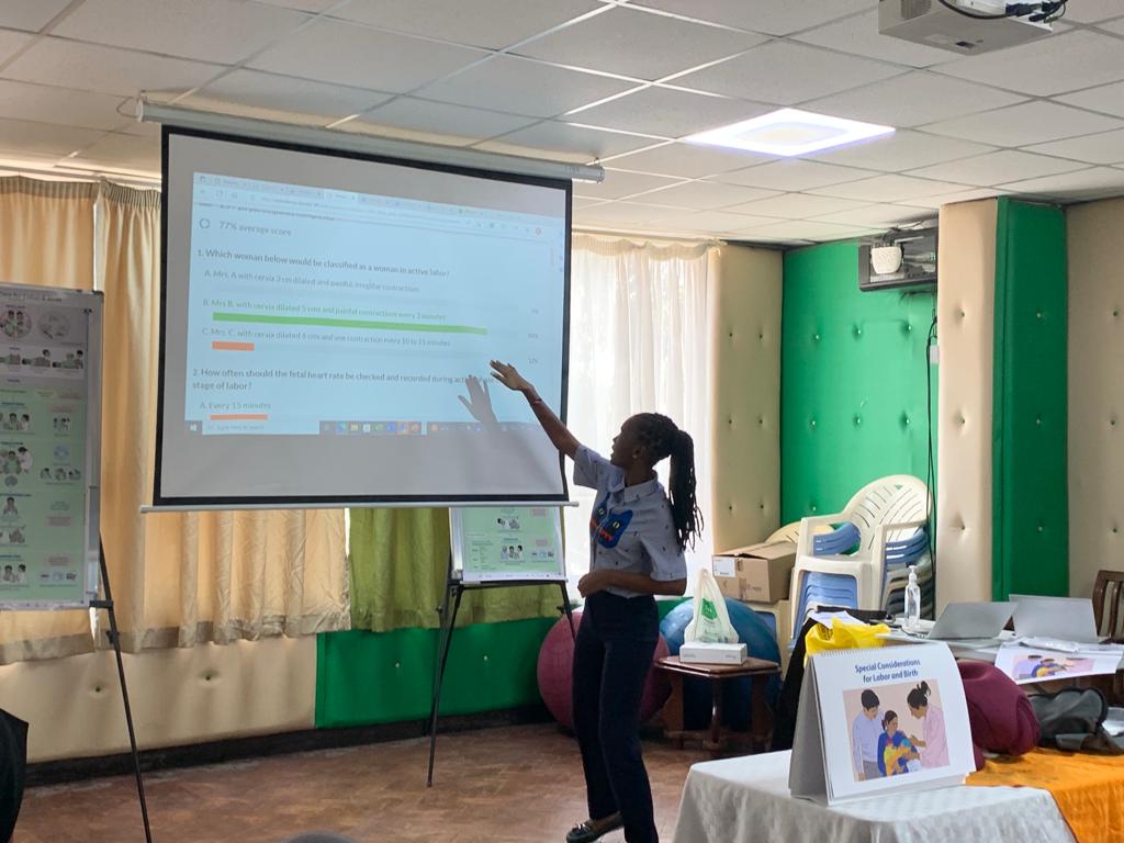 LaerdalGH's tweet photo. Together with @UNICEF, we’ve just kicked off training for the Helping Mothers Survive (HMS) Essential Care for Labor &amp; Birth (ECL&amp;B) program in Nairobi! The Learning Hub was supported by Latter Day Saints Charities and hosted by UNICEF Kenya. 
#UNICEF #helpingsavlives #HMBS https://t.co/SPqo34kUtn