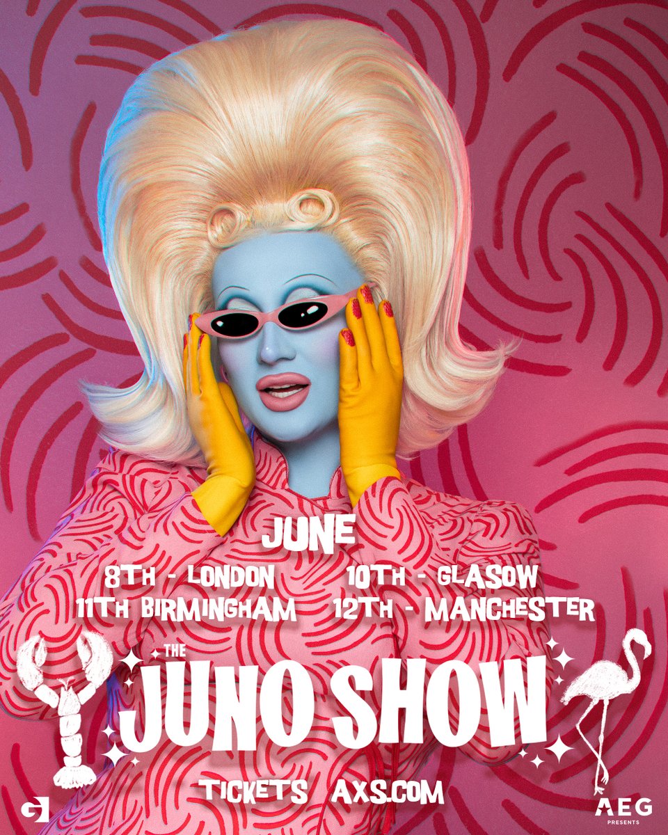Wa wa wa. It's almost time for @junobirch  earthlings.
Final tix for tomorrow here: troxy.co.uk/event/juno-bir…
#junobirch #lgbtqiaevents #dragshow #londondrag #herr