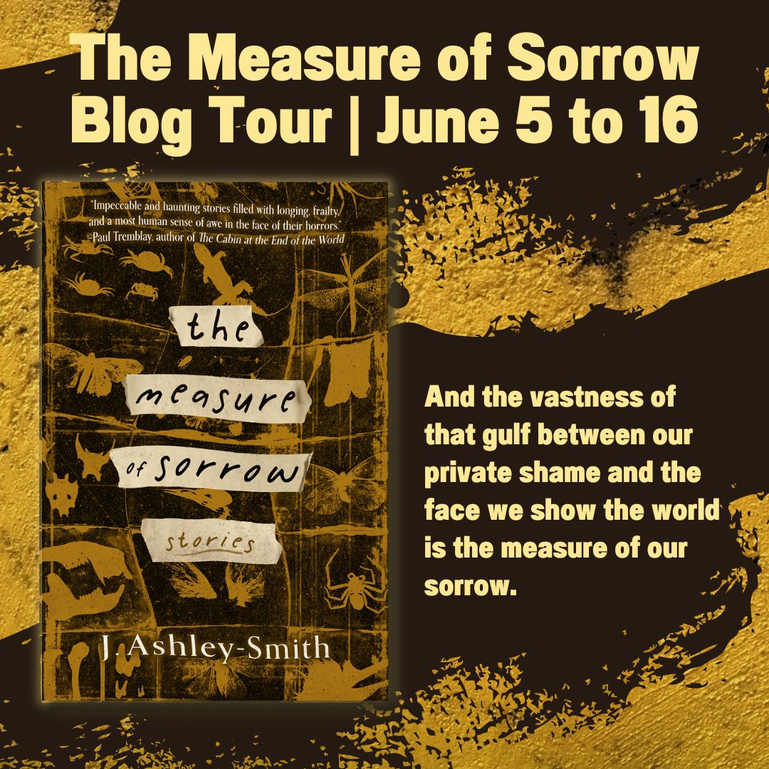 Don't Miss this #excerpt &amp; #giveaway at Seven Acre Books! J. Ashley-Smith's stunning dark spec fiction collection: #TheMeasureOfSorrow #blogTour is in full swing and we want to know what you think about it! 

smpl.is/74q3z

@crazyfatfarm @spooktapes #pubweek #horror