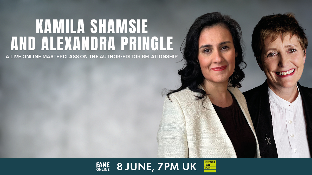 🧪 @kamilashamsie & @AlexandraPring have achieved the perfect alchemy for an author-editor relationship.

Tomorrow on #FaneOnline, join the duo for practical advice on what to look for in an editor & how to get your writing noticed by the right people.

🎟️ fane.co.uk/kamila-alexand…