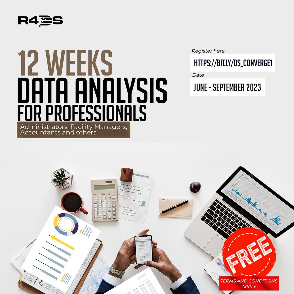 r4digitalskills's tweet photo. Take a leap forward in your professional journey 
With our intensive Data Analysis Bootcamp
Designed specifically for professionals like you
TO REGISTER CLICK HERE; https://t.co/DbwWLJWos2

#r4ds #reach4digitalskills #DataAnalytics #Professional #ProfessionalDevelopment https://t.co/Su7TnDALbZ