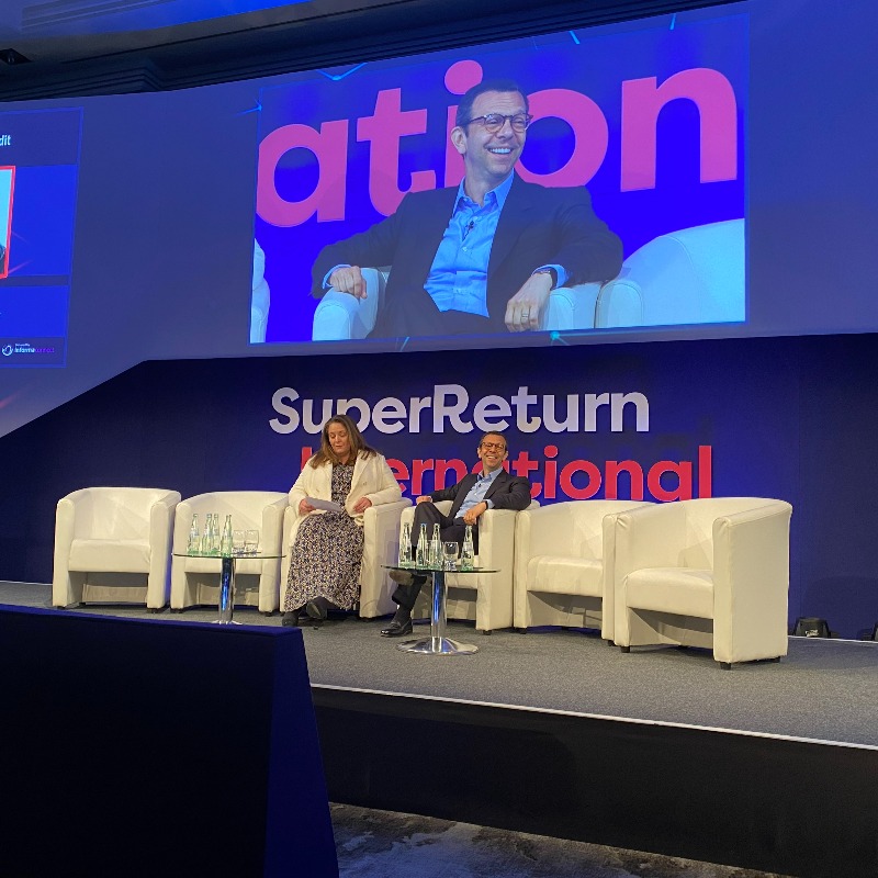 ares_management's tweet image. Blair Jacobson, Co-Head of Ares European Credit, joins Emma Bewley of Partners Capital for a keynote interview on the impact of today’s global economic challenges on private credit investing. Stay tuned for more from the 2023 @SuperReturn conference in Berlin. #SuperReturn