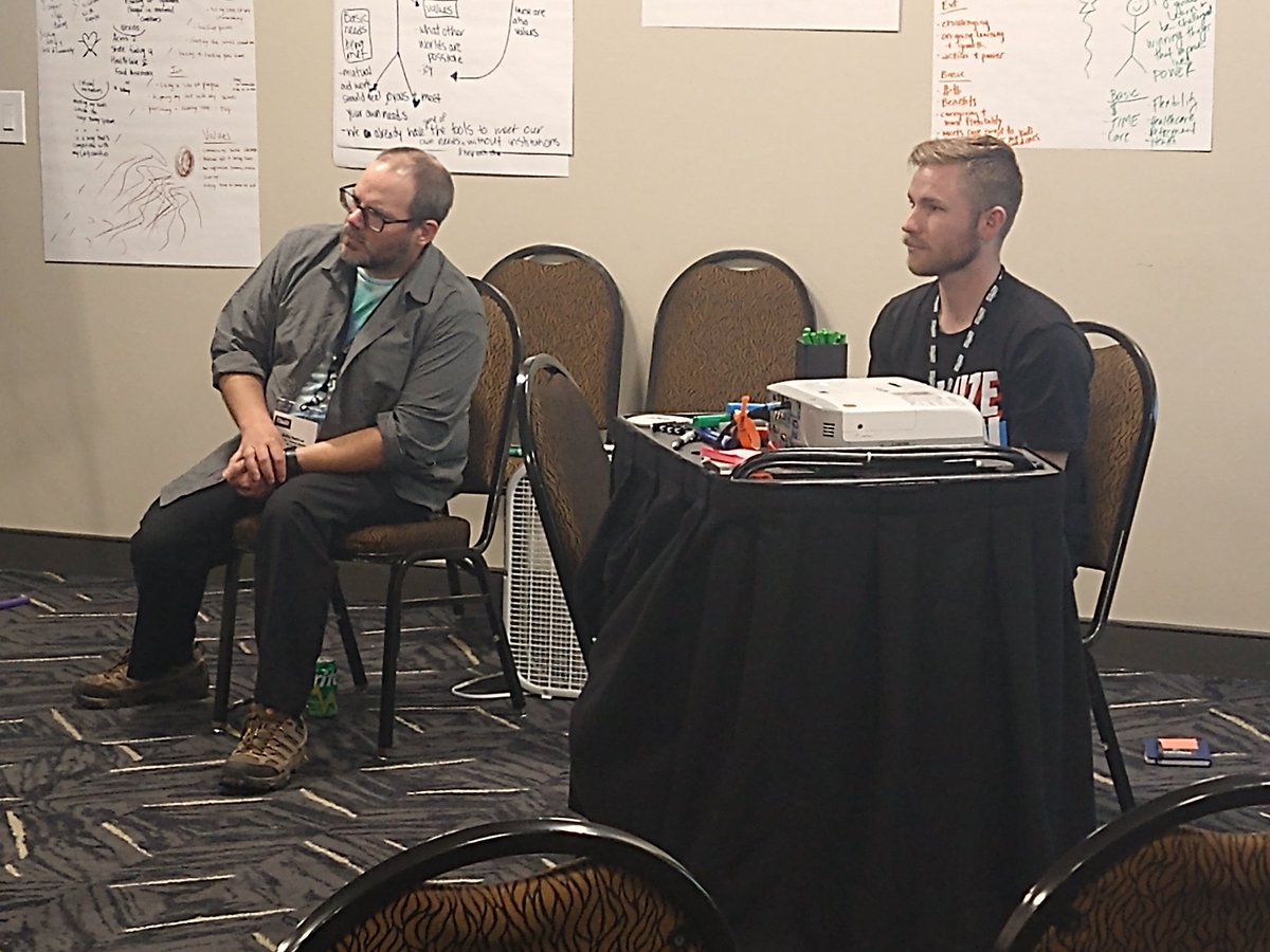 So proud of team members who stepped up to facilitate conversations with a room full of their peers. #smalltownsummit <a href="/WeAreUTST/">United Today, Stronger Tomorrow</a>