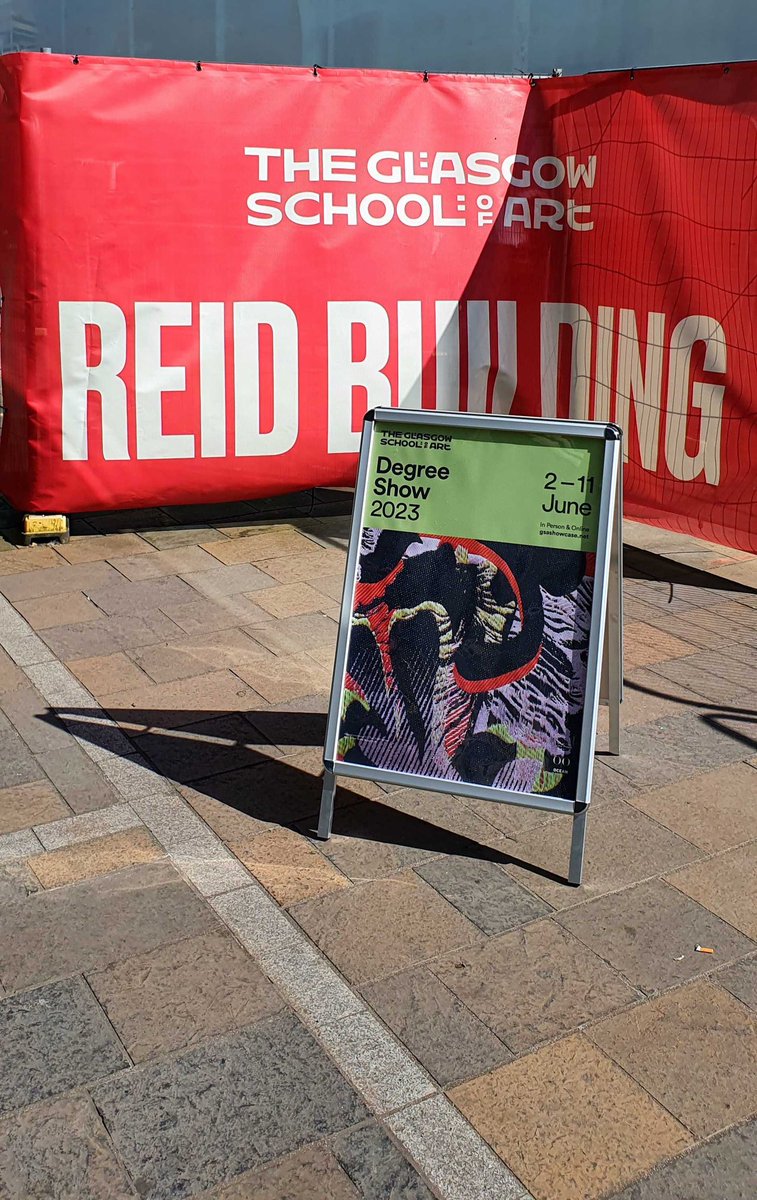 BrawTalent's tweet photo. Always nice to return to @GSofA for the degree show. Lot’s of lovely work and a few familiar faces 😊 #degreeshow #comdes https://t.co/nALEGAqph8