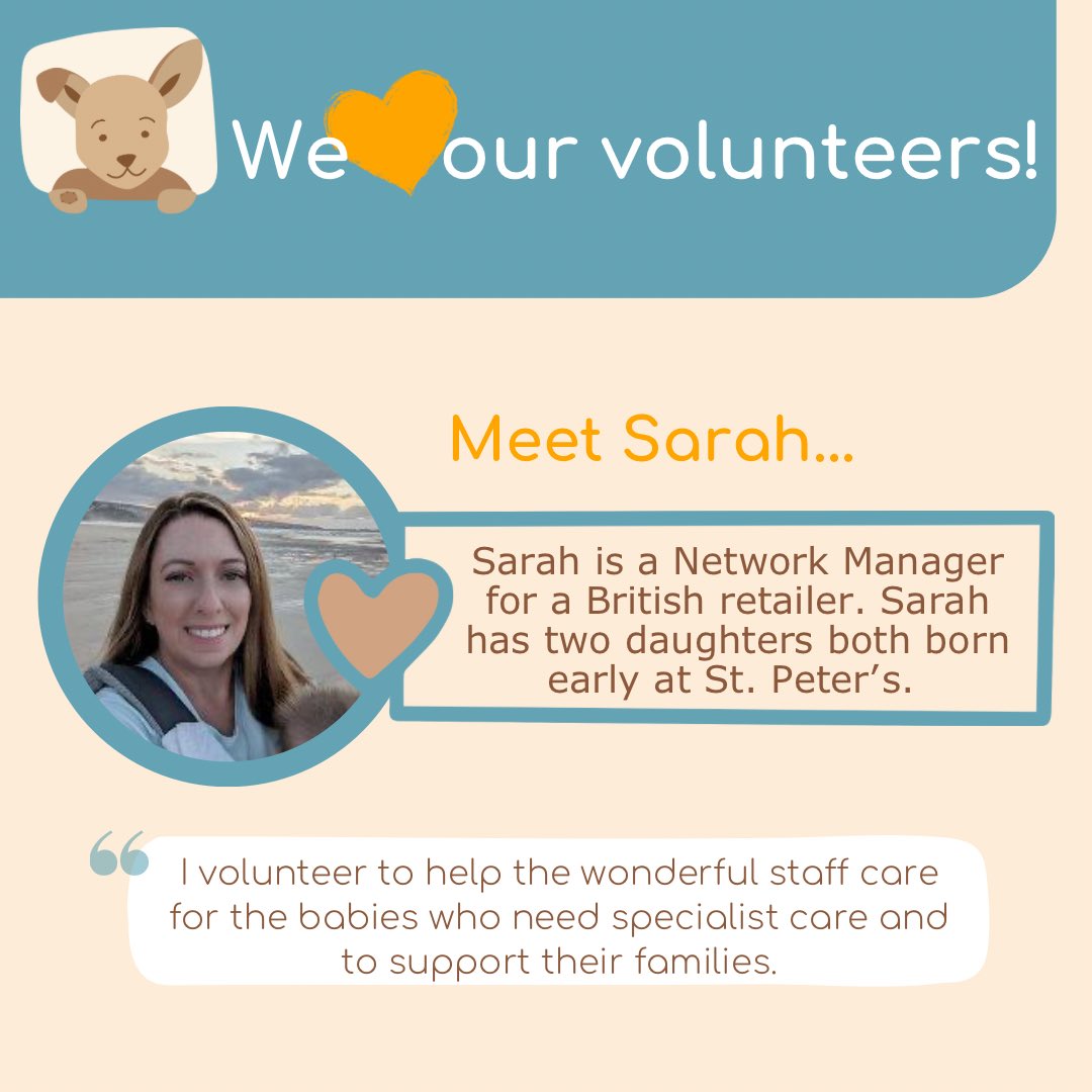 This #VolunteersWeek we'd Like to introduce 3 of our our fabulous volunteer parent representatives. 

They play a vital role within the charity group supporting Little Roo to meet its goals supporting babies, families and staff on the neonatal unit. #littleroolegends