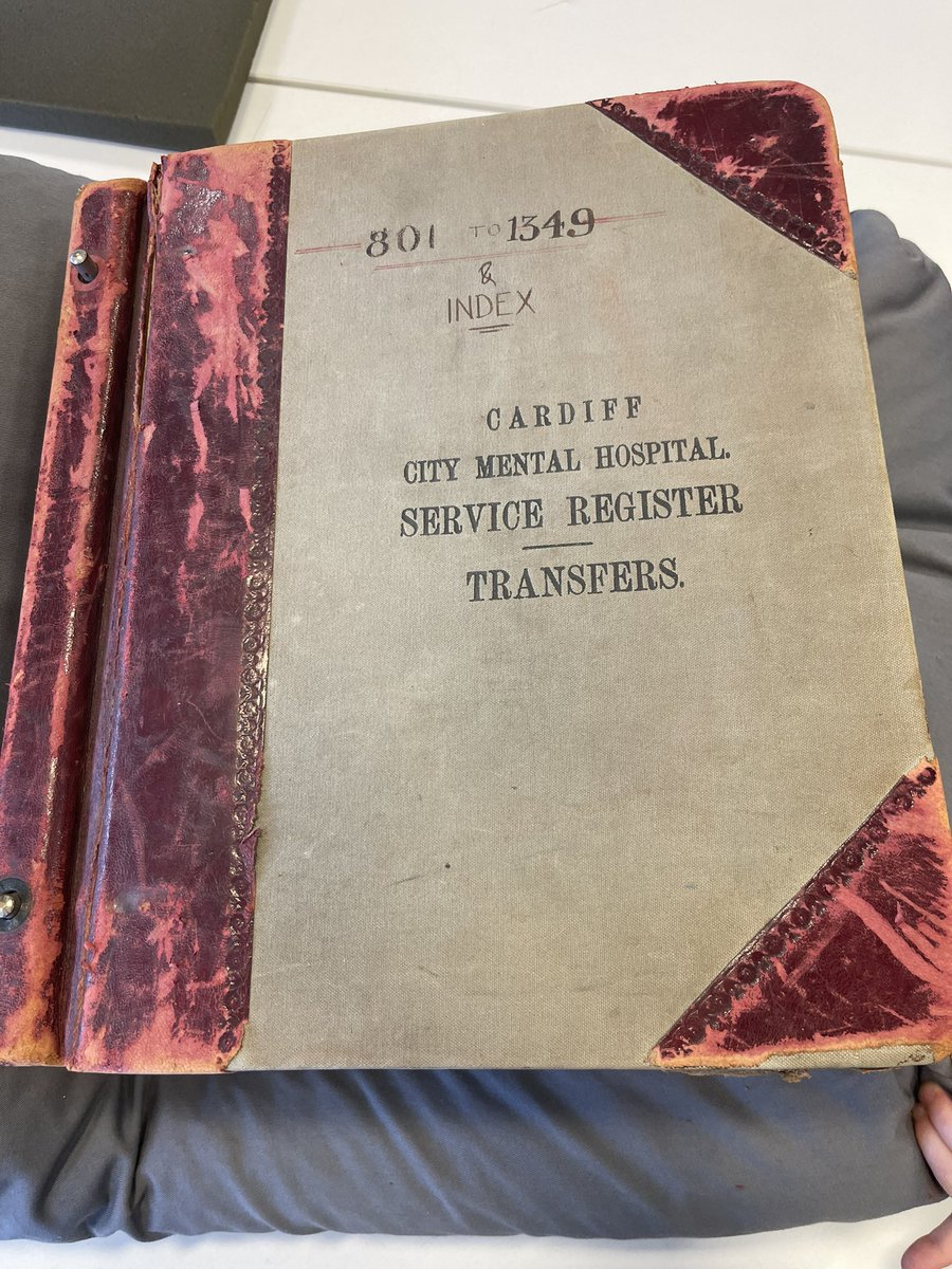 WhitchurchHosp's tweet photo. Fabulous morning spent @GlamArchives looking for staff records for @WhitchurchHosp
Thank you so much for all your help
#localarchives
#mentalhospitalhistory
#serviceregister https://t.co/9LvONWbKWE