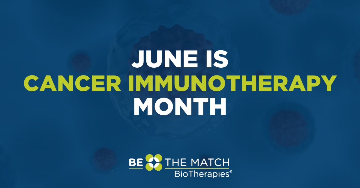Did you know June is Cancer Immunotherapy Month? #Immunotherapy uses the body's own immune system to help fight #cancer. We're honor to work alongside so many innovative organizations working tirelessless to save lives curing cancer. #CIM23

Learn more 👉 bit.ly/3MPxIWr