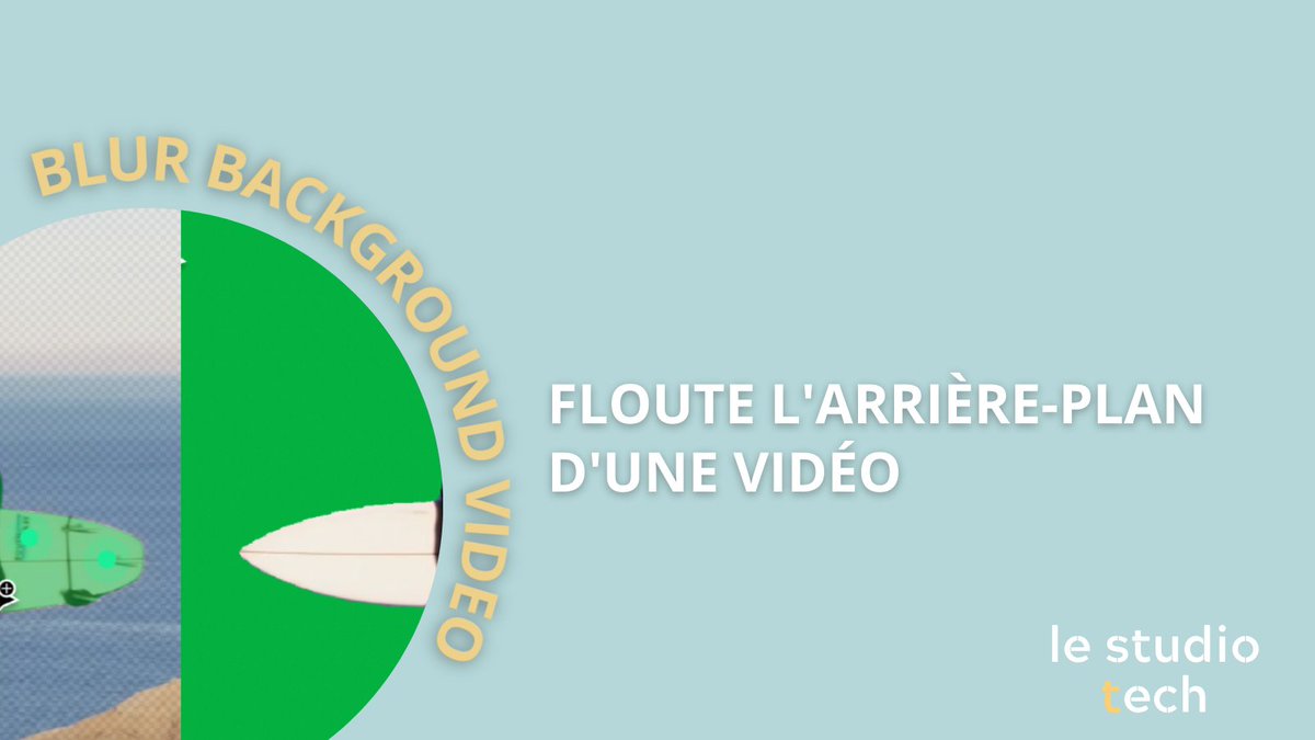 lestudiotech's tweet photo. Blur background video : Floute l'arrière-plan d'une vidéo
#IntelligenceArtificielle #IA #AI #Flouter #Video #Certification #ChatGPT #BlurBackgroundVideo
Détail de l'outil disponible sur le site du Studio Tech : https://t.co/Z6Dxq6zp1P https://t.co/xFoyZ4SRL0
