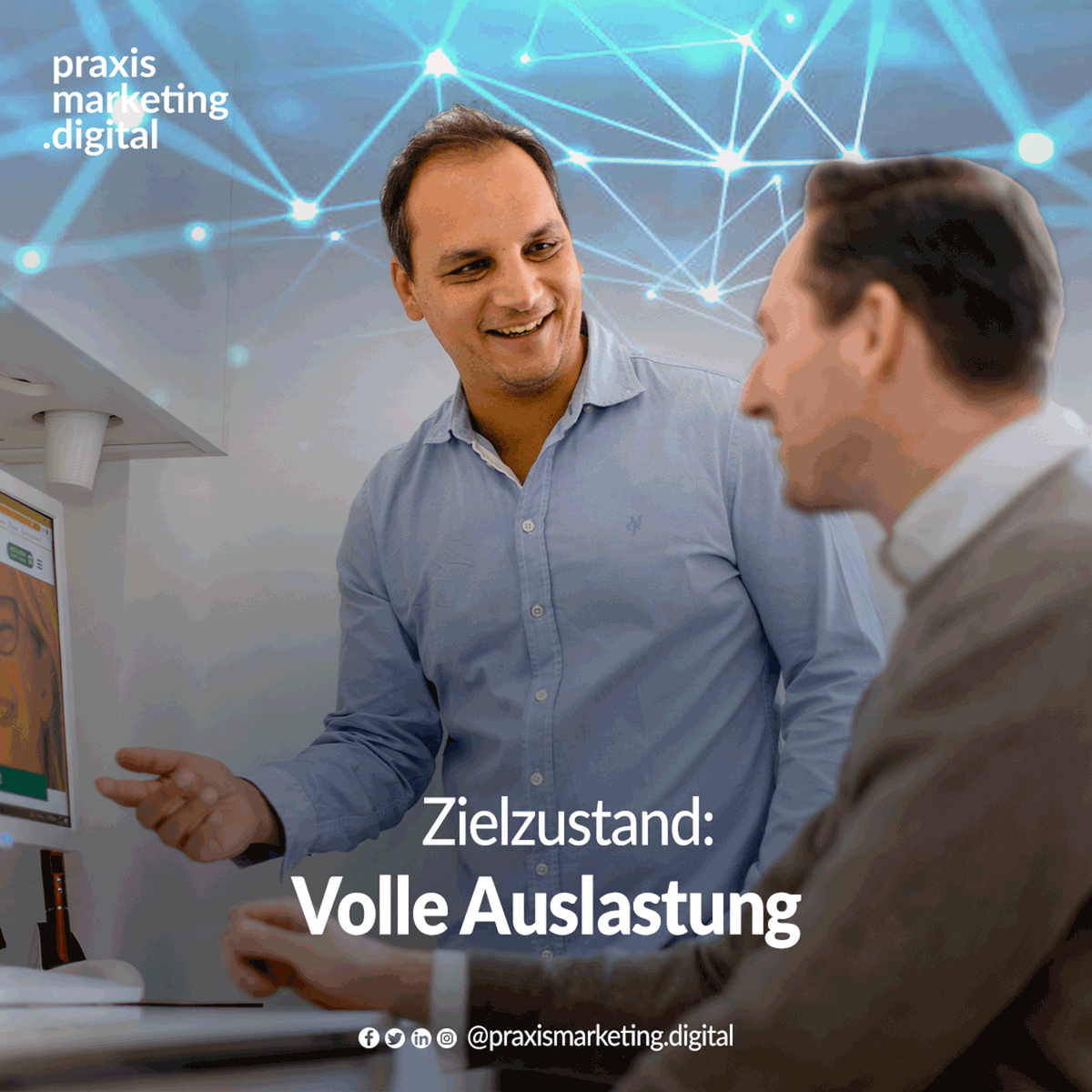 praxismdigital's tweet photo. Wünschst du dir für deine Praxis ein kontrolliertes Wachstum sowie eine volle Auslastung? Dann stelle deine Praxis zukunftsfähig auf!

Wir zeigen dir, wie du planbar die Rentabilität deiner Zahnarztpraxis steigern kannst! 👇
https://t.co/vMoi3XmqR0 https://t.co/1k1Ks3Lg5f