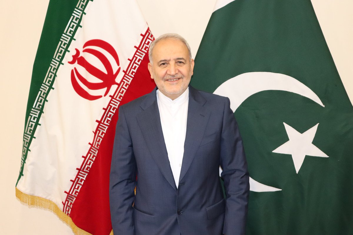 IraninIslamabad's tweet photo. H.E. Dr. Reza Amiri Moghadam, Honorable Ambassador of the Islamic Republic of Iran to Pakistan arrived in Islamabad today morning. Our Heartiest Welcome &amp; Sincere Congratulations at the onset of his diplomatic journey in the brotherly, friendly &amp; neighboring County of Pakistan. https://t.co/BUR0G1HhZ3