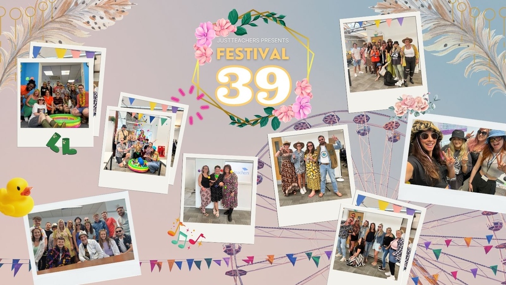 There is never a dull day in our offices and today is justteachers Summer Festival 39!

#festival #summer #music #buckethat #wellies #summerfestival #theme #themedday #work #office #workfamily #fun #funatwork #recruitment #educationrecruitment
