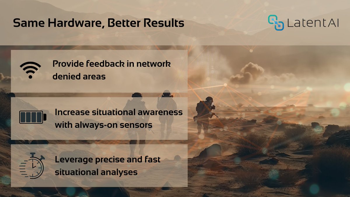 latentai's tweet photo. LEIP enables rapid prototyping of models for different hardware targets.
Read more: https://t.co/KUBqwC2bcw
#LEIP #edgeAI #edgecomputing #MLOps #edgeMLOps https://t.co/mOQmnKQeMK