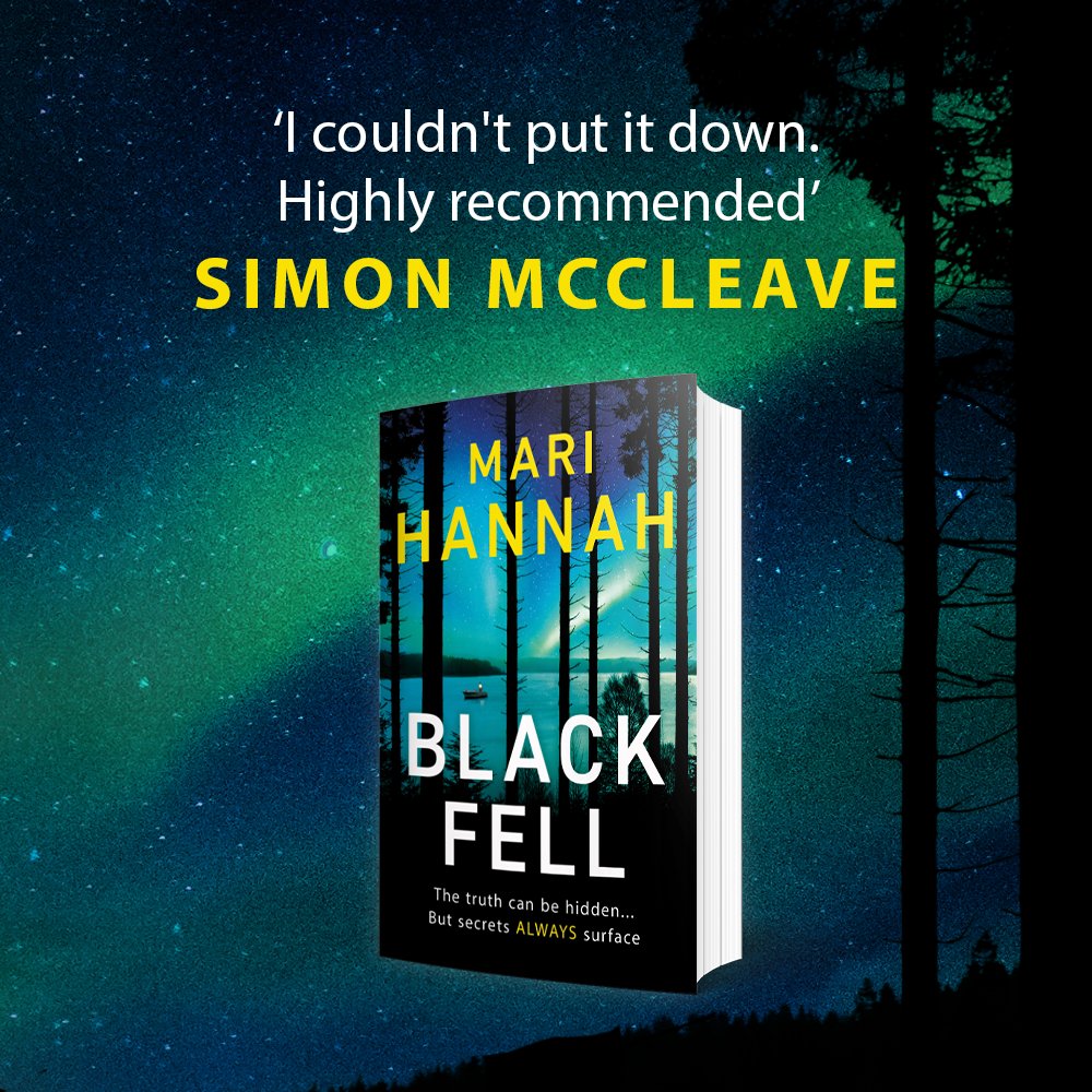 I'm chatting to Raye @being_bookish tonight about #BlackFell. Will let you know when the podcast goes live. Thank you @SimonMcCleave for reading/quoting.