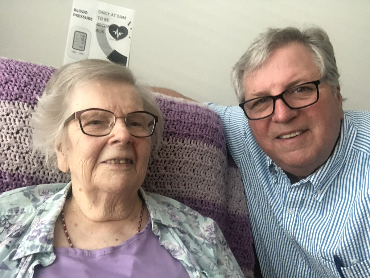 Preston Kennedy on Twitter "Blessed to visit with my 98 year old mother this week, the most