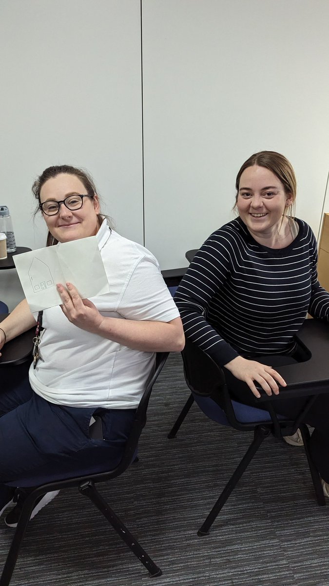 EIT Therapy meeting today!! 
Lots of great ideas shared and fun team building activities 🥳!!

#therapy #teamOT #teamEIT #teamphysio #admissionavoidance