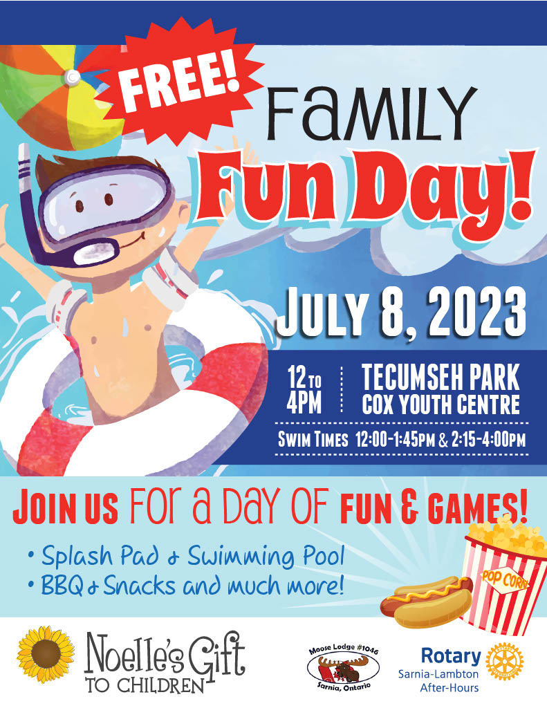 A great summer opportunity for our entire community. Don't miss out on this fun July 8th @noellesgift @sarniarotary