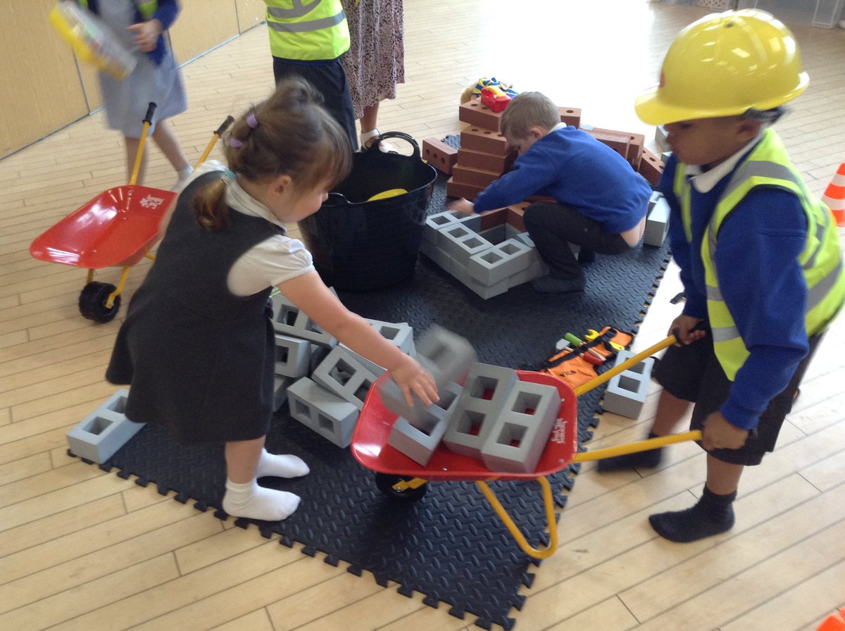 Holy_Trinity_CE's tweet photo. Nursery and Recption have had the most exciting morning learning through play in their pop up role play village. We’ve been to the hairdressers, the construction yard, the supermarket, the post office and the police and fire department have been keeping us safe! #learning #play https://t.co/gNsZxn9npo