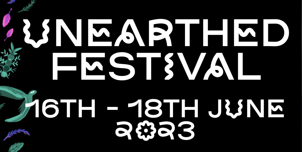 Unearthed Festival starts today! 🧚