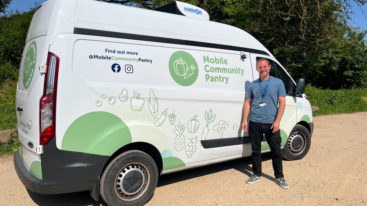 abrigroup's tweet photo. Our brand-new mobile community pantry launches this Monday 12 June in #Crewkerne 🥕

It'll provide food at a fraction of the cost of supermarkets to residents in #rural communities who are struggling with the #CostOfLiving.

Find out more: https://t.co/S7r1nCHEPF @FareShareUK https://t.co/rW3twVTO5W