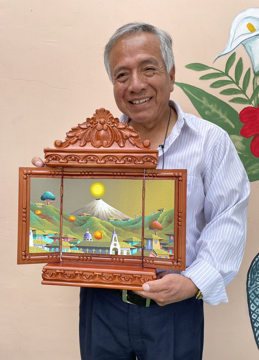 Cada obra del maestro ecuatoriano David Quisaguano es como vivir un sueño. 
Su exitosa trayectoria artística  muestra el dominio perfecto de la técnica de la pintura y el gran conocimiento en el tallado.