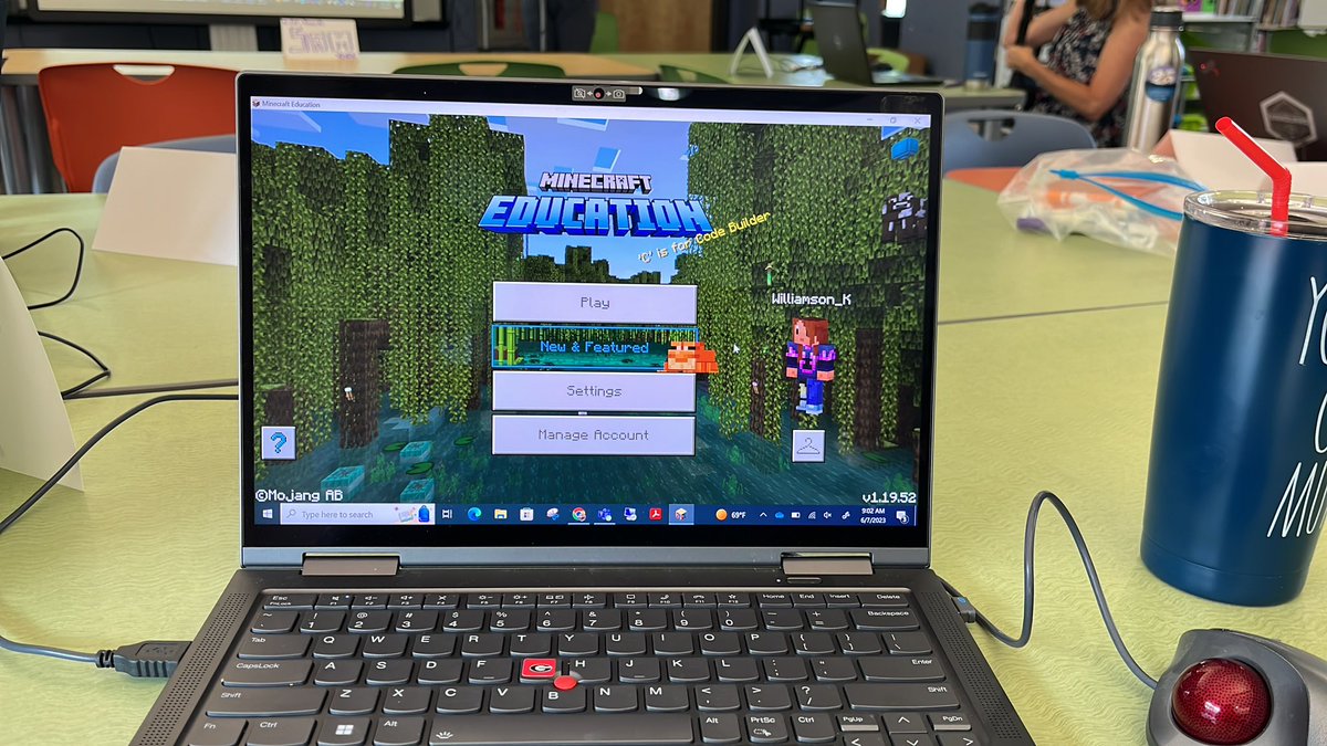 Kelly Williamson (@wmsonk1) on Twitter photo Minecraft Edu training today- need one of my <a href="/EJJaguars/">Esther Jackson Elem</a> scholars to show me all the tricks 😂 #SummerPD #FCSMETI Minecraft Edu training today- need one of my <a href="/EJJaguars/">Esther Jackson Elem</a> scholars to show me all the tricks 😂 #SummerPD #FCSMETI