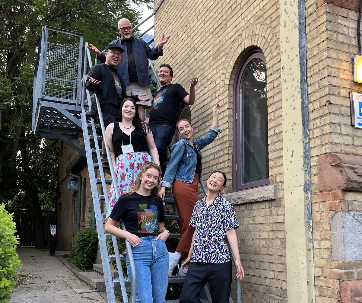 ToSoArch's tweet photo. Last night's #QueerSpace trivia night venue was very intentionalโ @CecilCentre was where TO's 1st #Pride events happened in 1972. Imagine our delight when we found out one of the organizers of Gay Pride 1972 was one of our attendees! #TSApride committee recreated this historic ๐ธ https://t.co/QbvcniEK8S