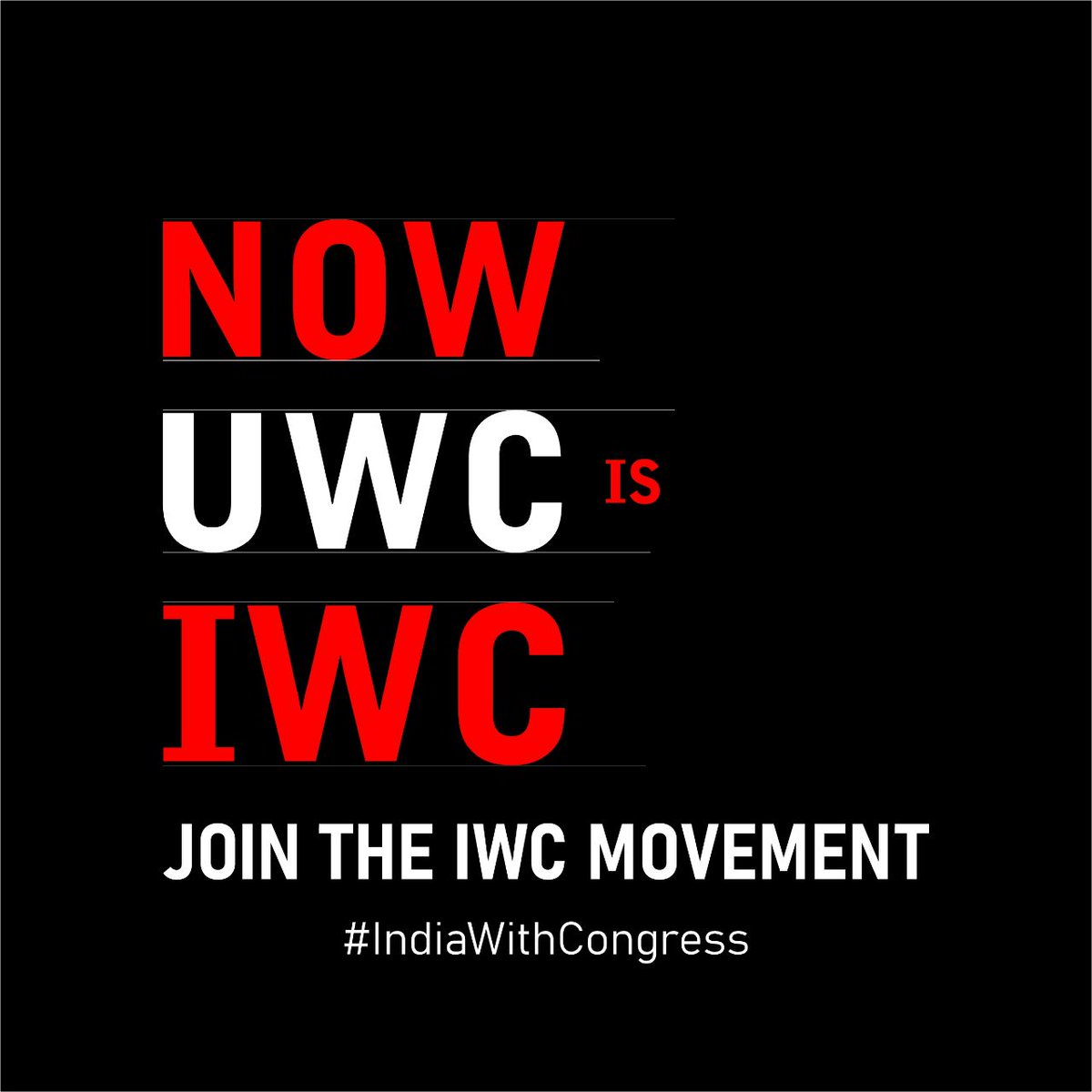 PRATHAM_D_P's tweet photo. Want a democratic and progressive India?

If yes, then Join the IWC Movement now:
https://t.co/nzif6PaG7a

#UWCisIWC
#IamWithCongress https://t.co/fked2vxzWT