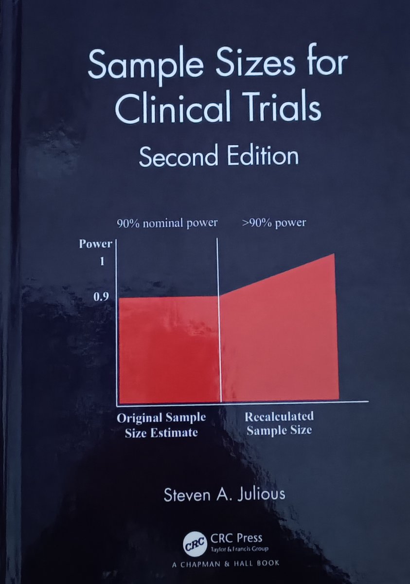 Have just received the authors copy the 2nd edition of my book. Sample Sizes for Clinical Trials It is due out 21 June #statstwitter #epitwitter #ClinicalTrials #clinicalresearch @ScHARRSheffield @ScHARR_DTS @CTRU_Sheffield