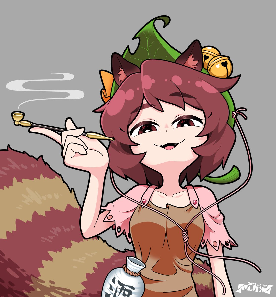 二ッ岩マミゾウ 「眼鏡消失バグ 」|糞 ド バ 出 ル ギ ウ スのイラスト