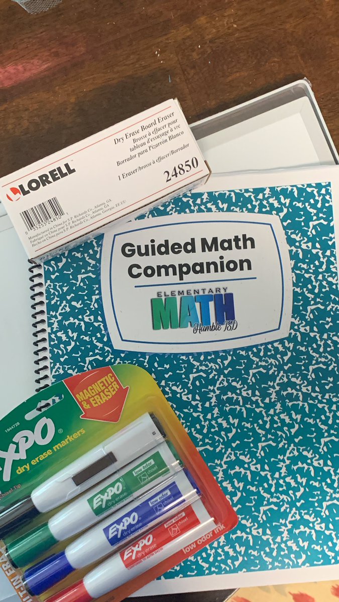 Attended the Guided Math workshop.  It was awesome.  Won this awesome prize just for Tweeting!!!!! 
<a href="/HumbleElemMath/">Humble ISD Elementary Math</a> 
#MyMathJourney
