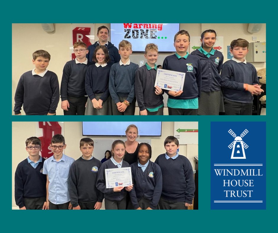 Thank you to #WindmillHouseTrust for funding the visits of two schools at Warning Zone this week, @EWAcademy and @SouthWithamAcademy ! We hope you had a fantastic day 🤩