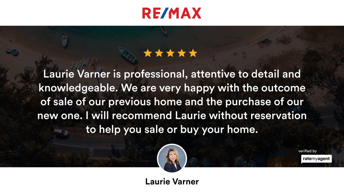 realtorvarner's tweet photo. My latest RateMyAgent review in Kissimmee.

https://t.co/IGCEubCBy2

...
#ratemyagent #realestate #REMAX_Premier_Properties https://t.co/70DxWMt3WT
